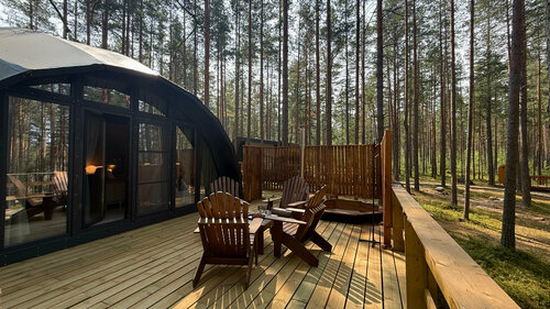 Глэмпинг Mystic Hills в Ленинградской области