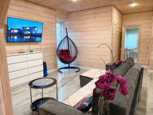 Загородный дом Коттедж LUX 130 метров в Рощино у озера в Рощино