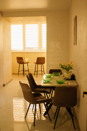 Апартаменты Black & White Residence в Корта