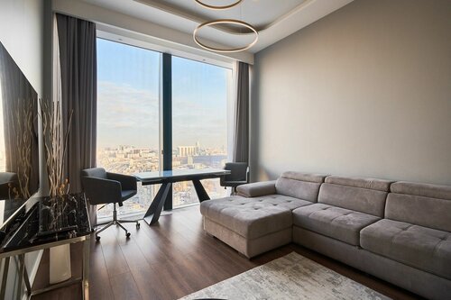 Апартаменты  Двухкомнатные уютные апартаменты на 31 этаже башни в Москве