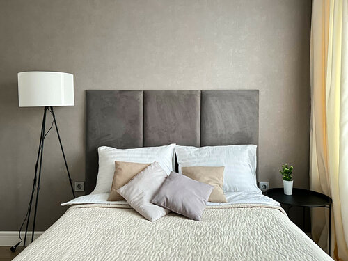 Квартира Просторная квартира RoomyRoom у метро Беговая с видом на Лахта центр в Санкт-Петербурге