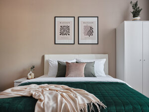 отель 🌉City Heart у 130-го квартала с отдельной спальней - СЕРДЦЕ ГОРОДА