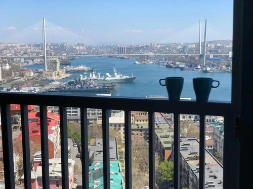 Апартаменты Тигровая улица, 16А с балконом во Владивостоке