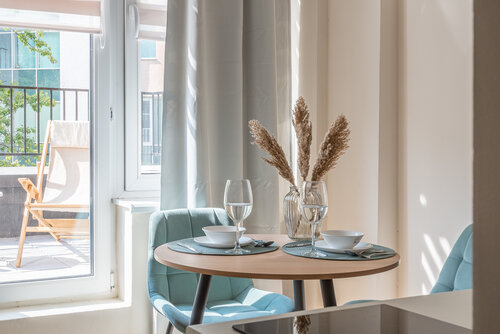 Апартаменты Апартаменты Comfort Life с террасой на Херсонской  в Москве