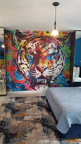 Квартира Квартира - Студия Синий Тигр в центре города с патио в Тихорецке