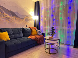 отель "Как дома" — Уютная квартира с двуспальной кроватью и круглосуточным заселением на ул. Строителей д.7