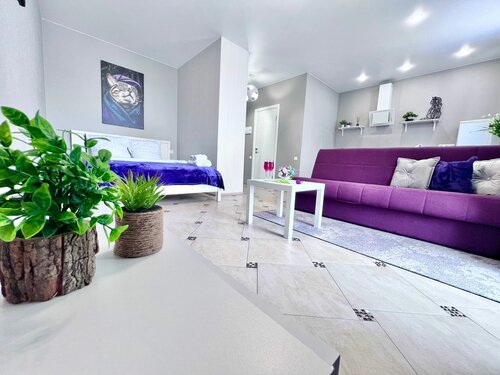 Апартаменты Harmonia Apartments Лиловая студия Мамаев Курган в Волгоградской области