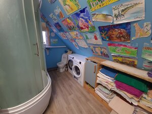 Загородный дом Розовый Дом-терраса с беседкой и баней (до 9 человек однородной компании)