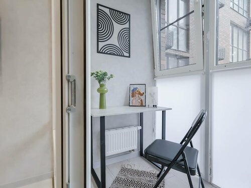 Квартира Бруклинское утро: лоджия с рабочим местом, ванна и уют в Астрахани