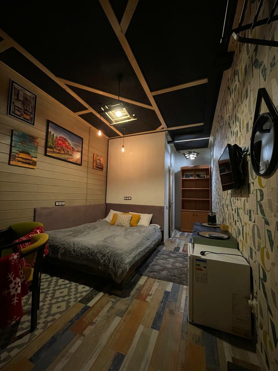 Двухместный номер с 1 кроватью и террасой