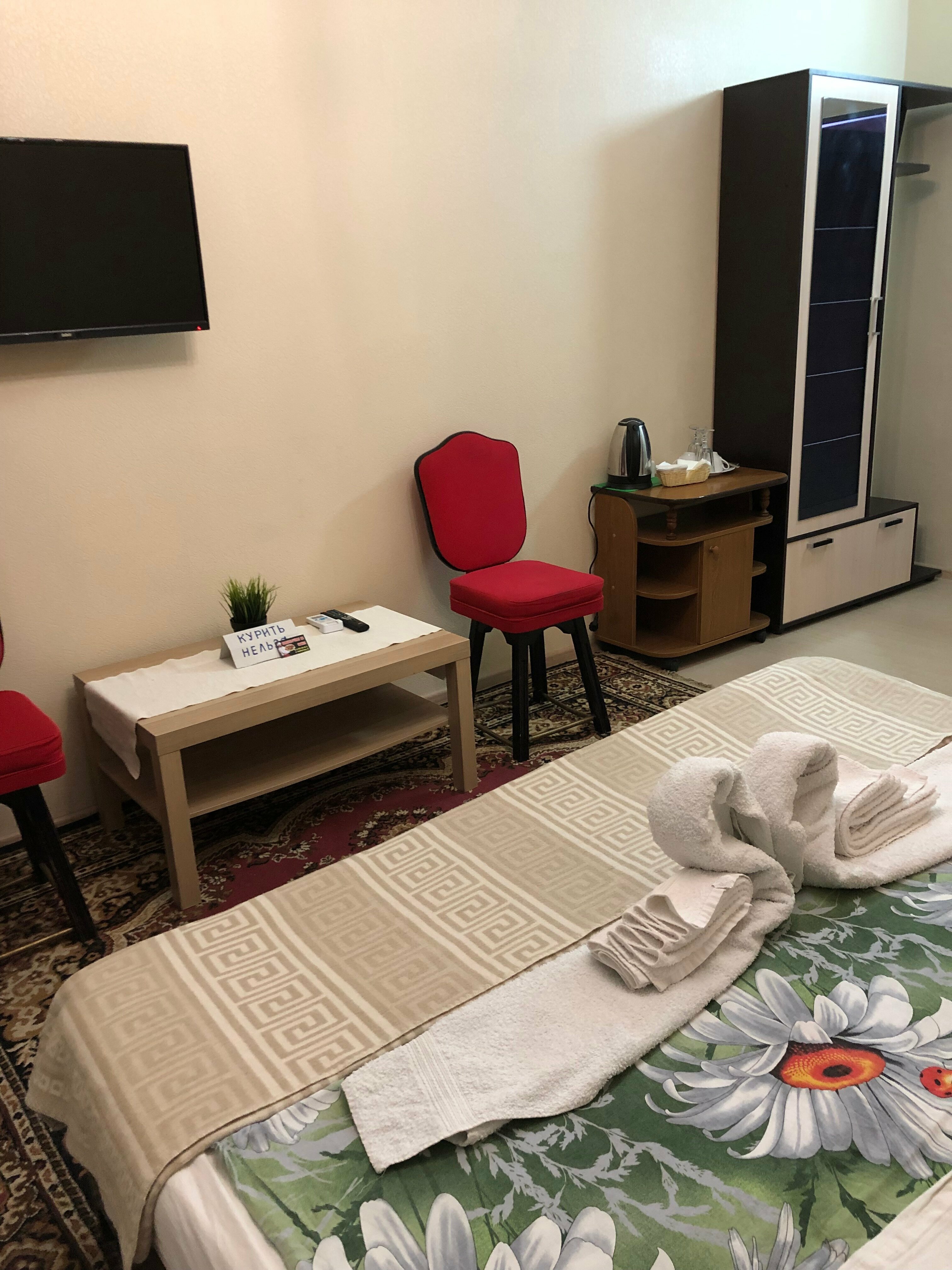 Большой двухместный номер с 1 кроватью