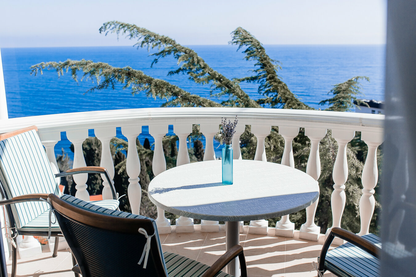 Двухместный номер с 1 кроватью или 2 отдельными кроватями, вид на море