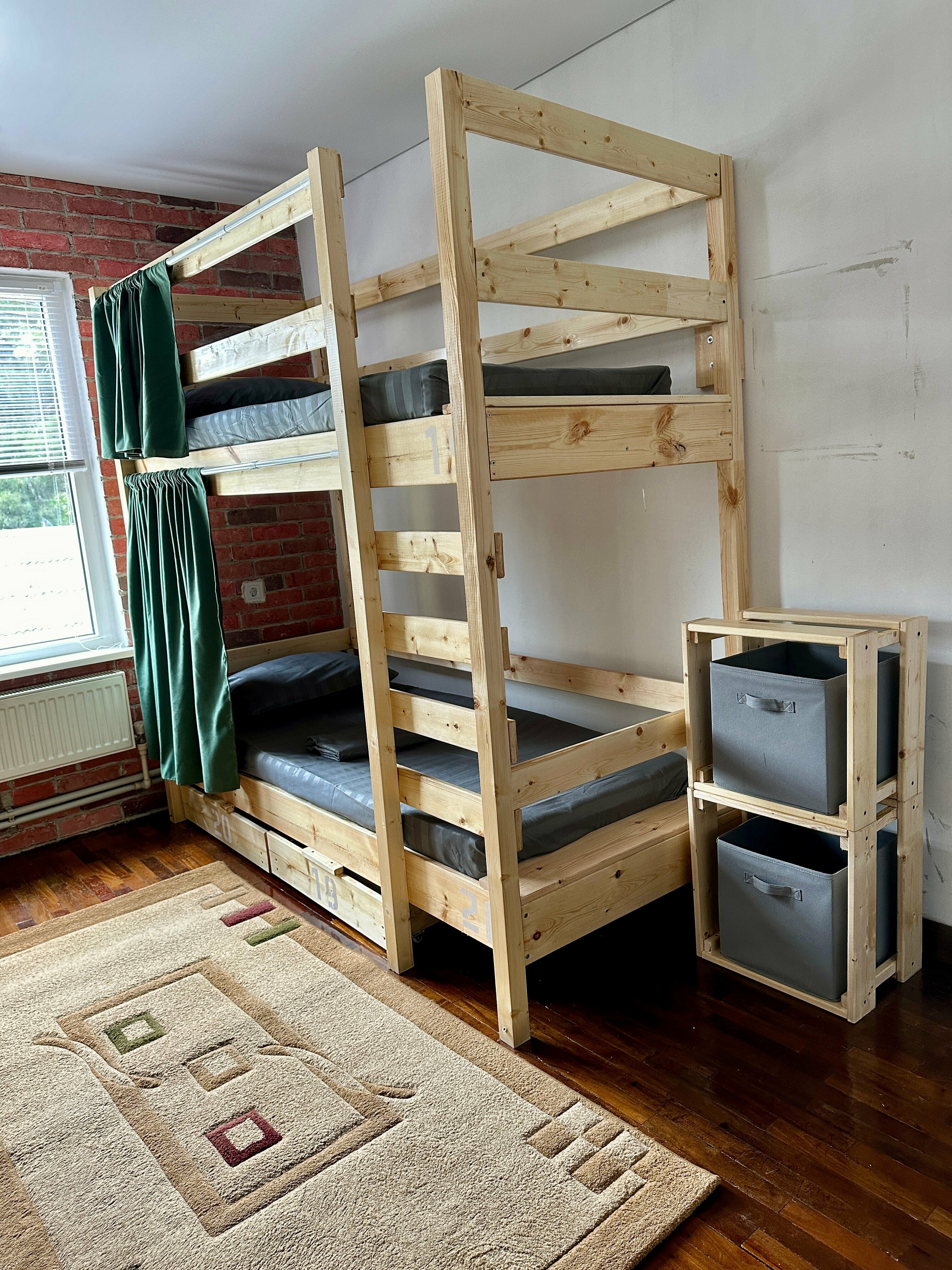 Общий номер для женщин с 4 кроватями