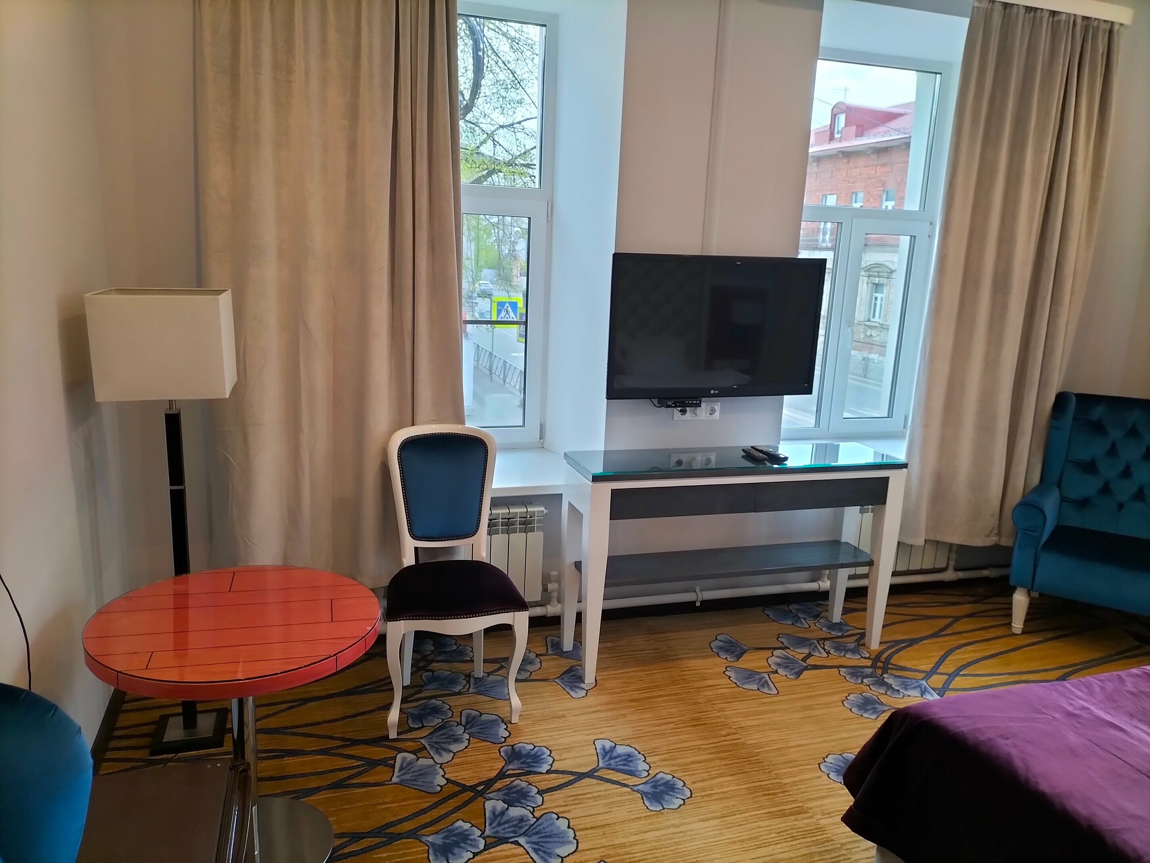 Улучшенный номер с кроватью размера «king-size»