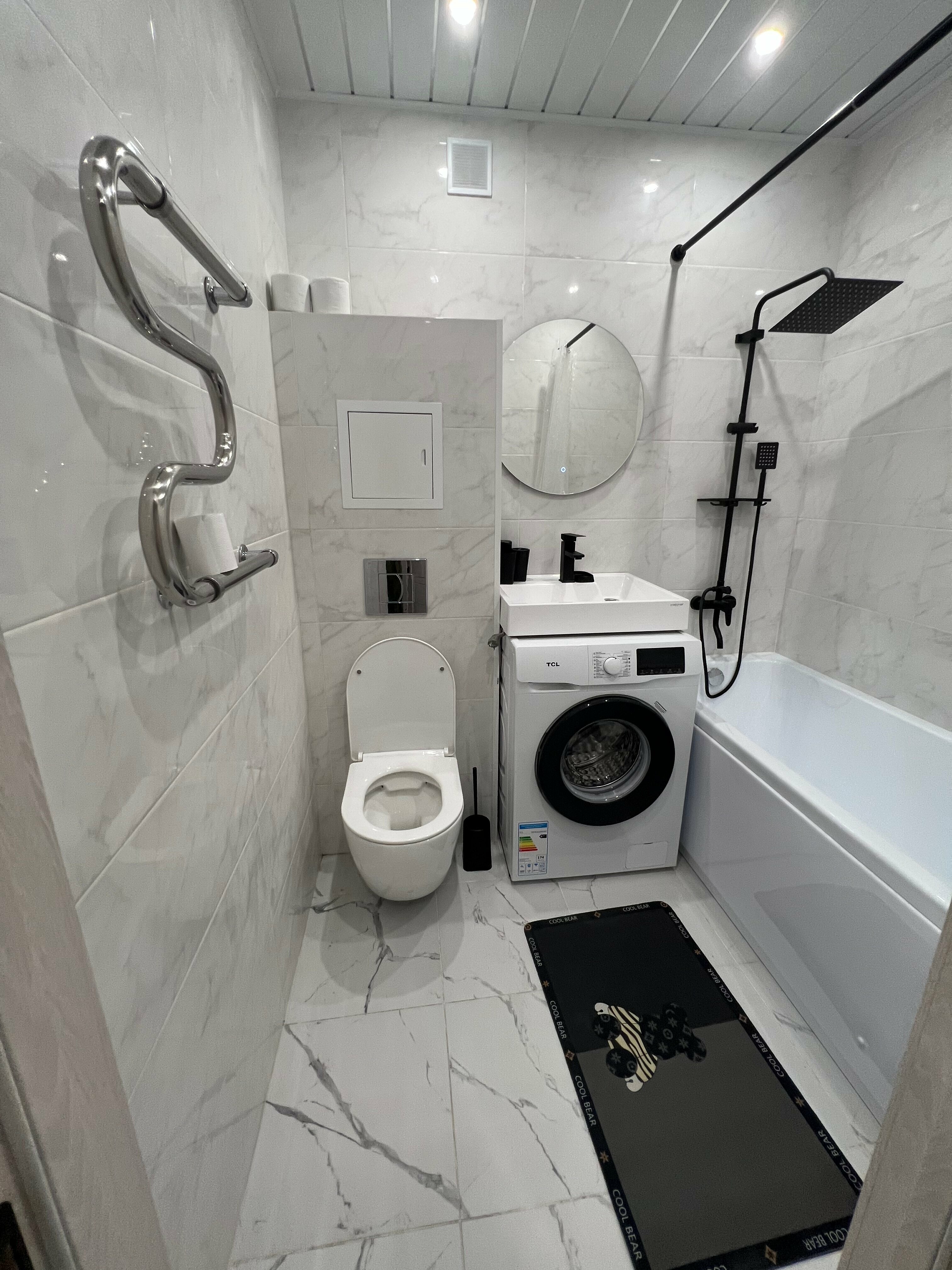 Трехместный номер «Комфорт» с душем