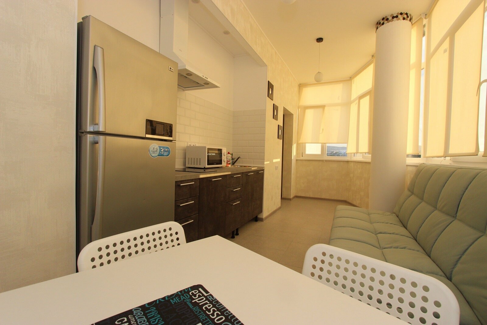 Апартаменты с 1 спальней