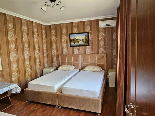 Двухместный номер с 2 отдельными кроватями, вид на сад в Сатха