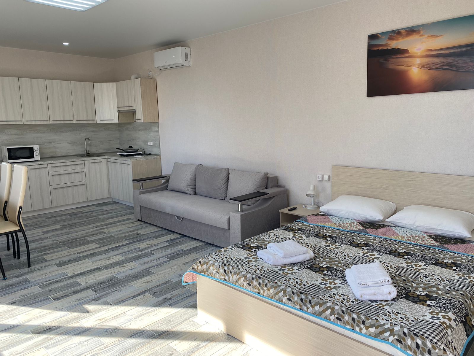 Номер-студия с видом на море