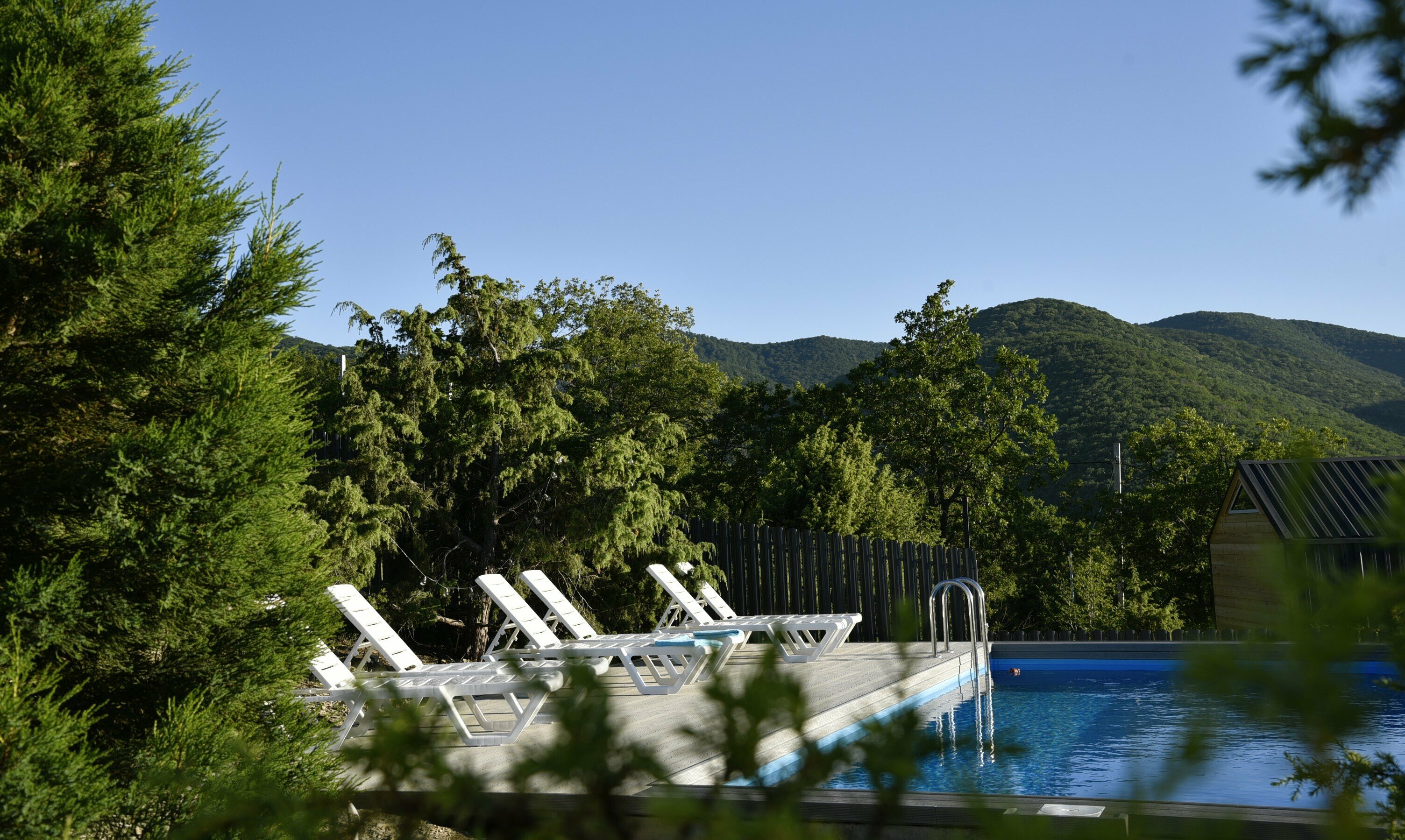 Коттедж с видом на горы