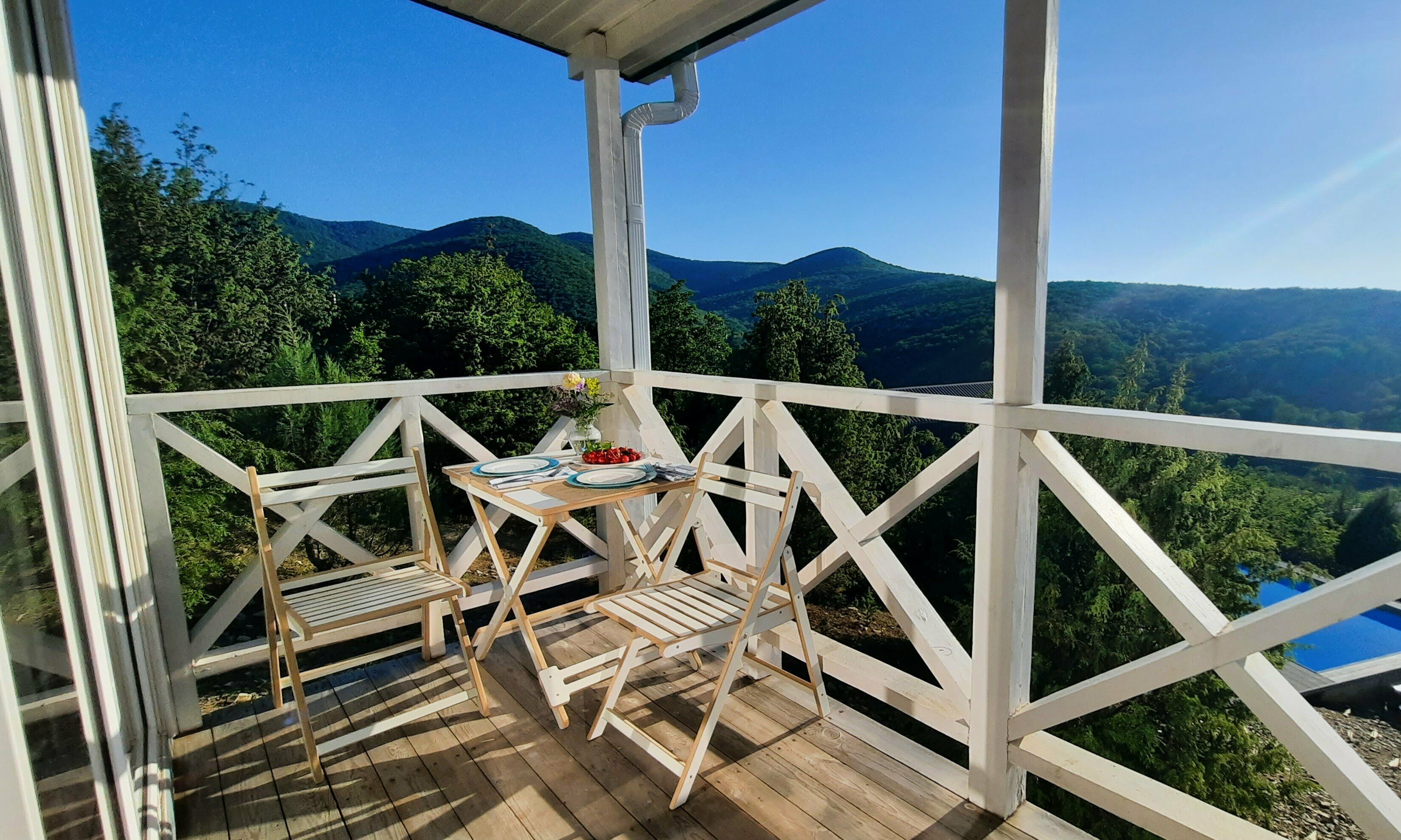 Коттедж с видом на горы