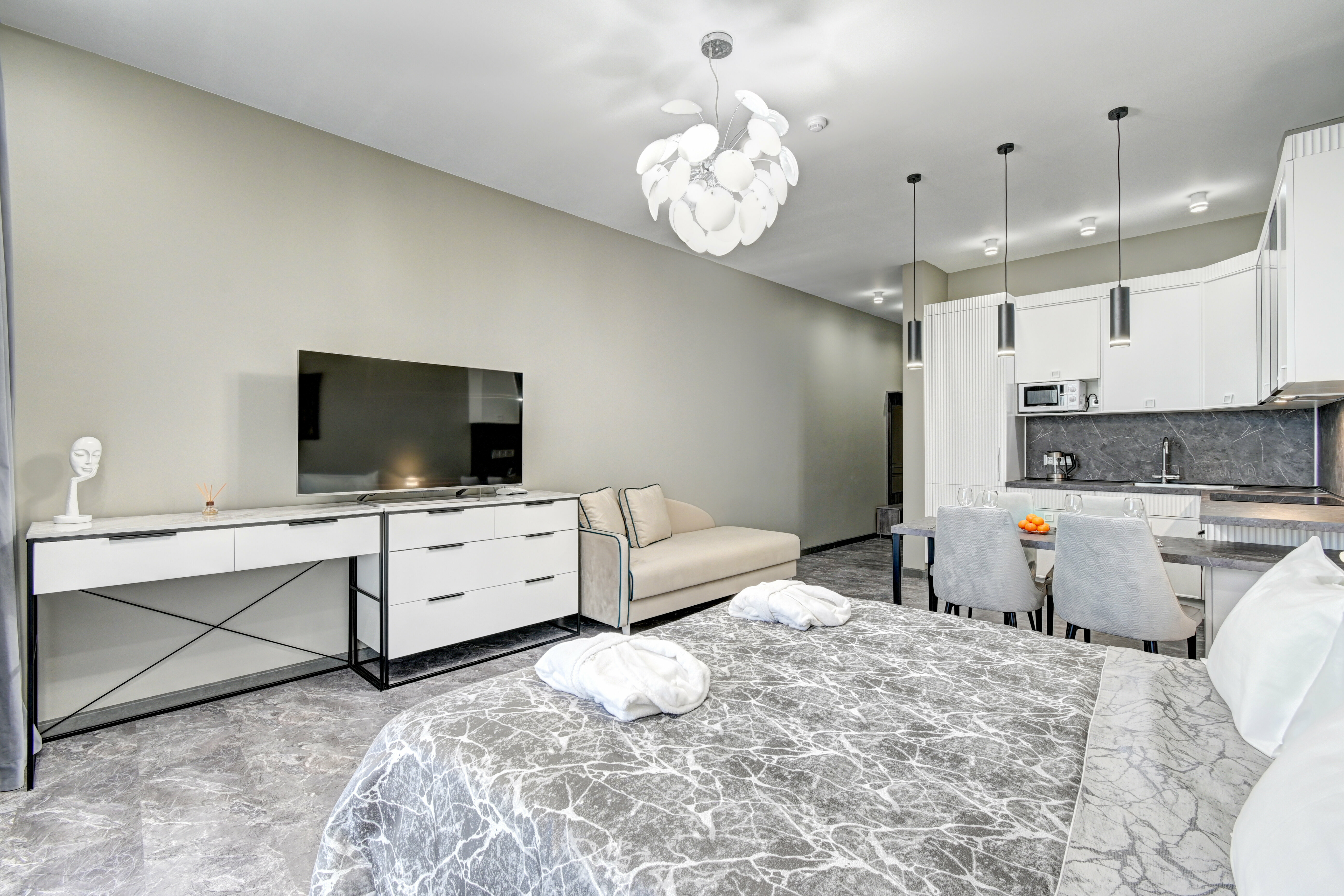 Номер-студия с видом на море