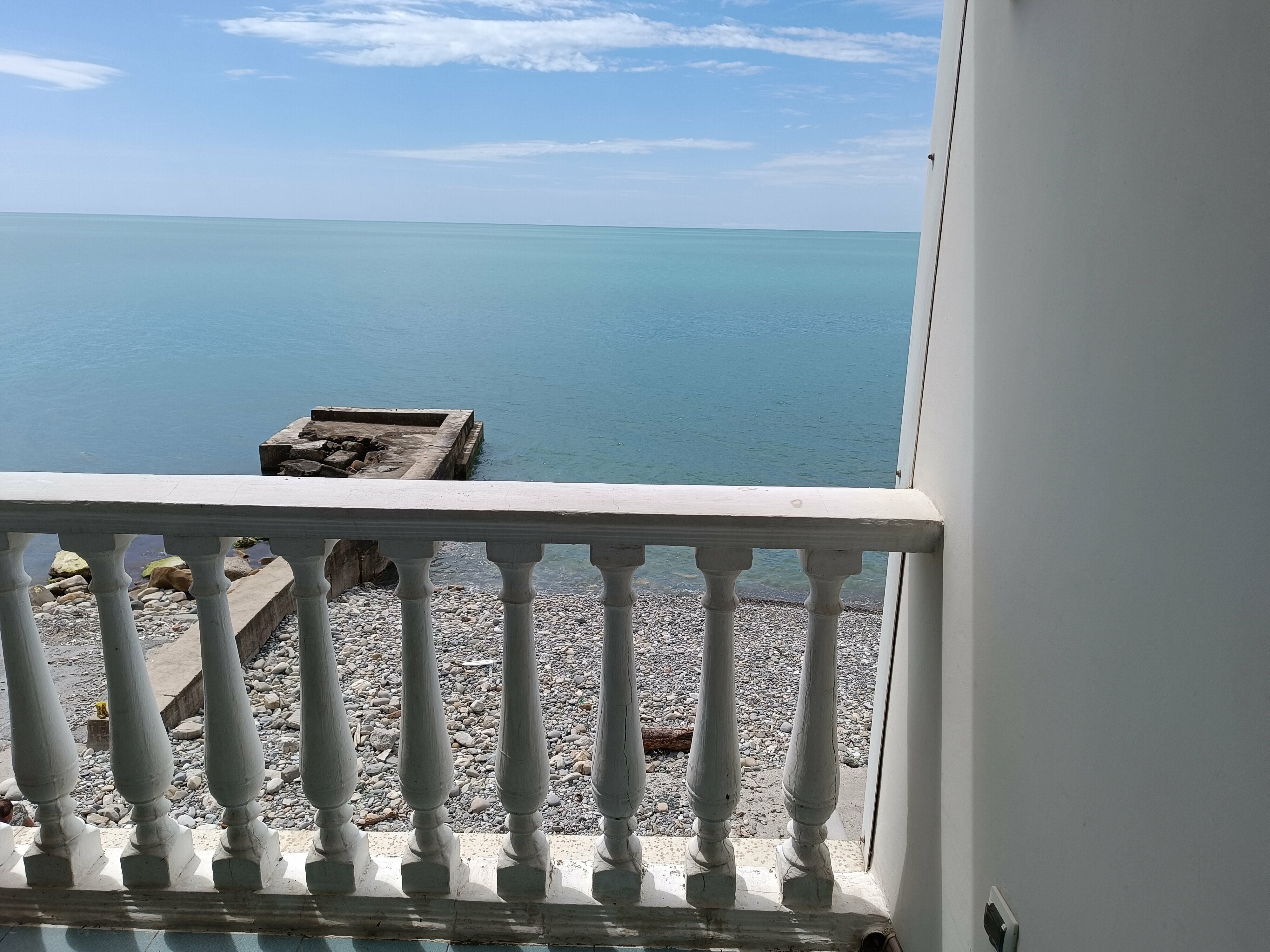 Двухместный номер Делюкс с 1 кроватью и балконом, вид на море