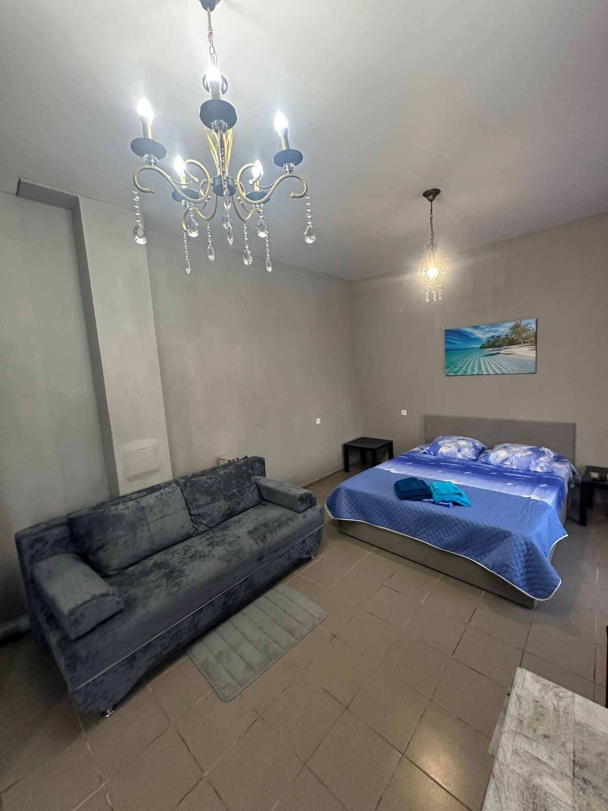 Номер-студия Делюкс с кроватью размера «queen-size»