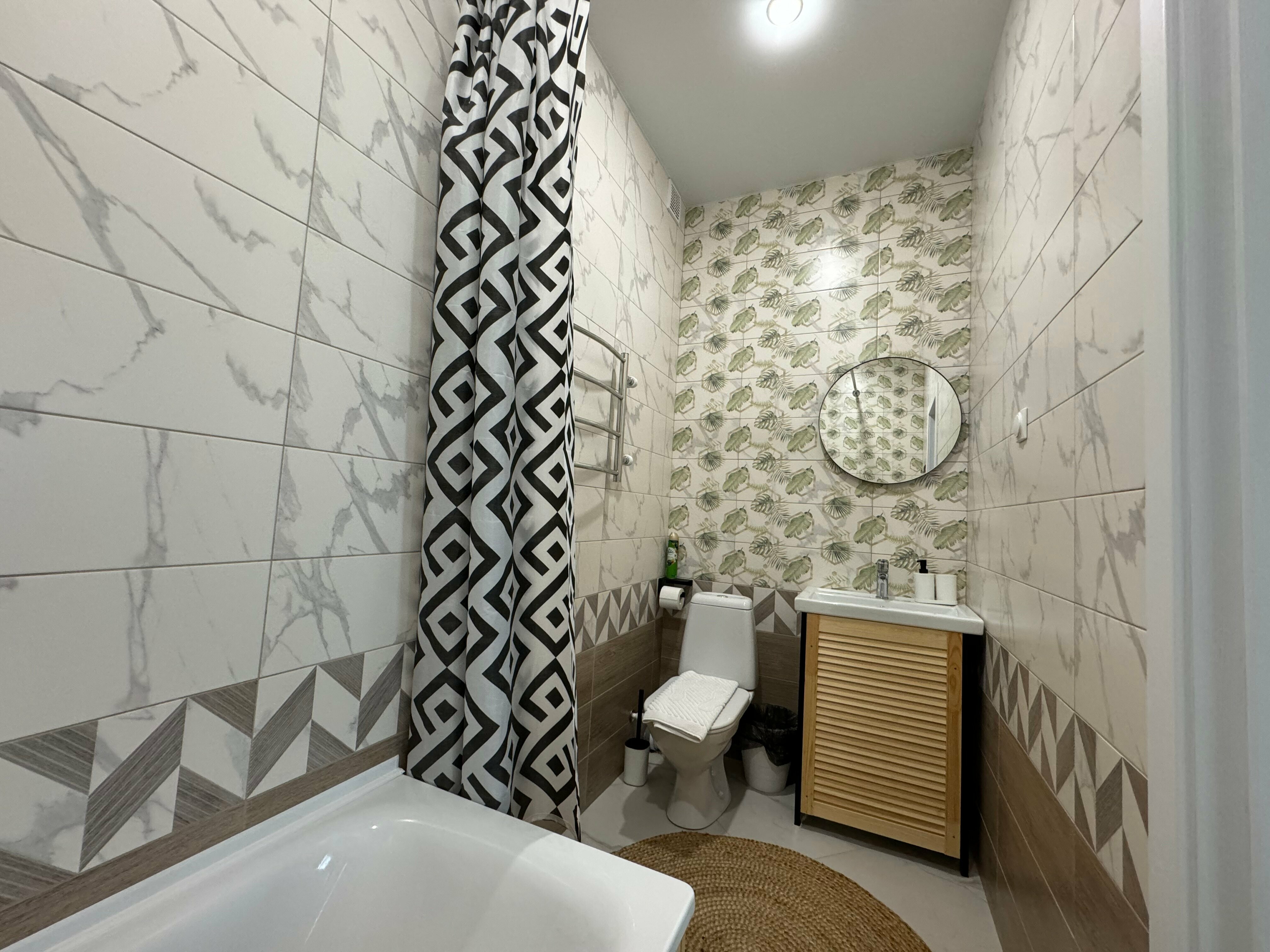 Четырехместный номер с ванной