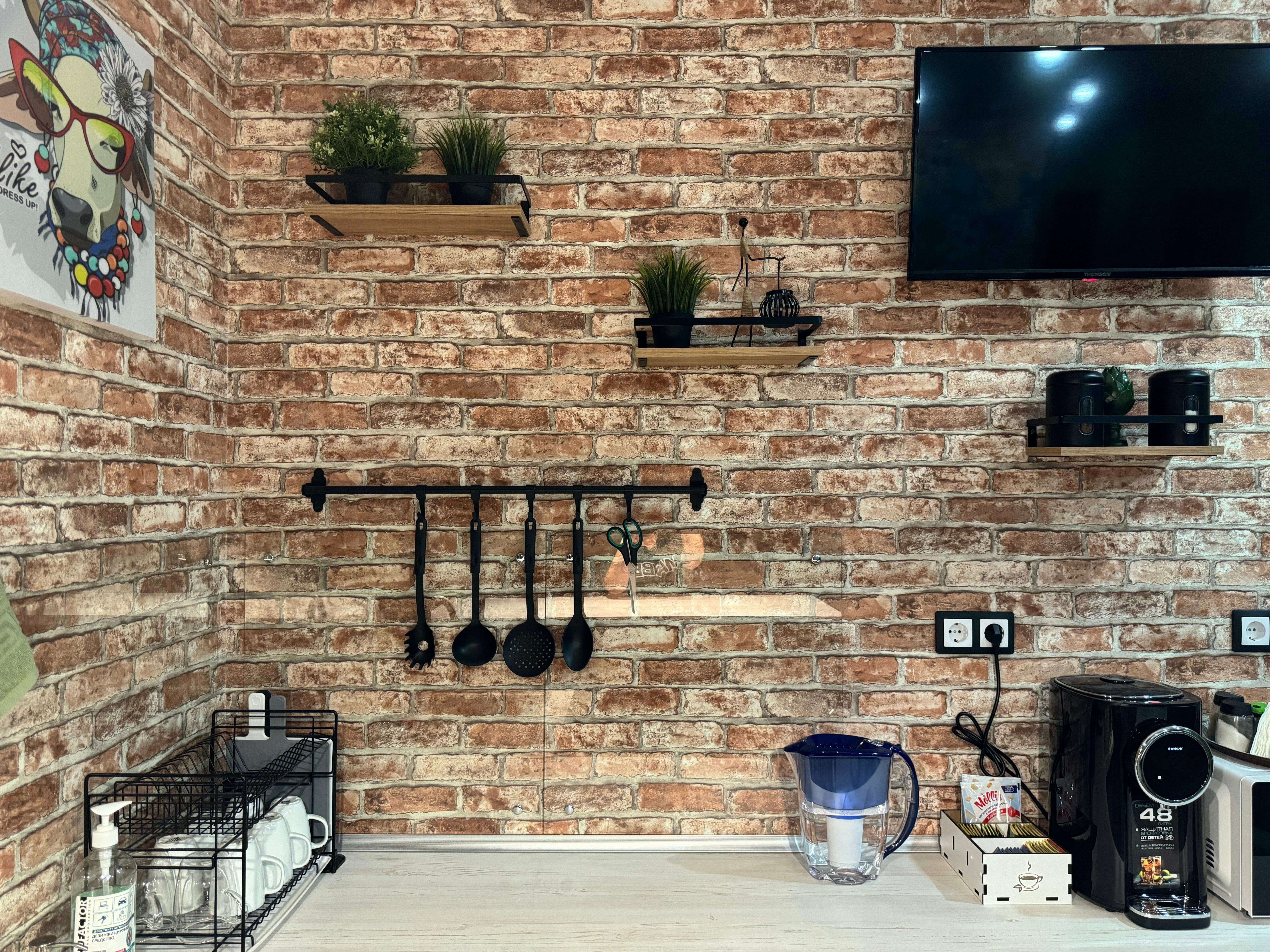 Четырехместный номер с душем