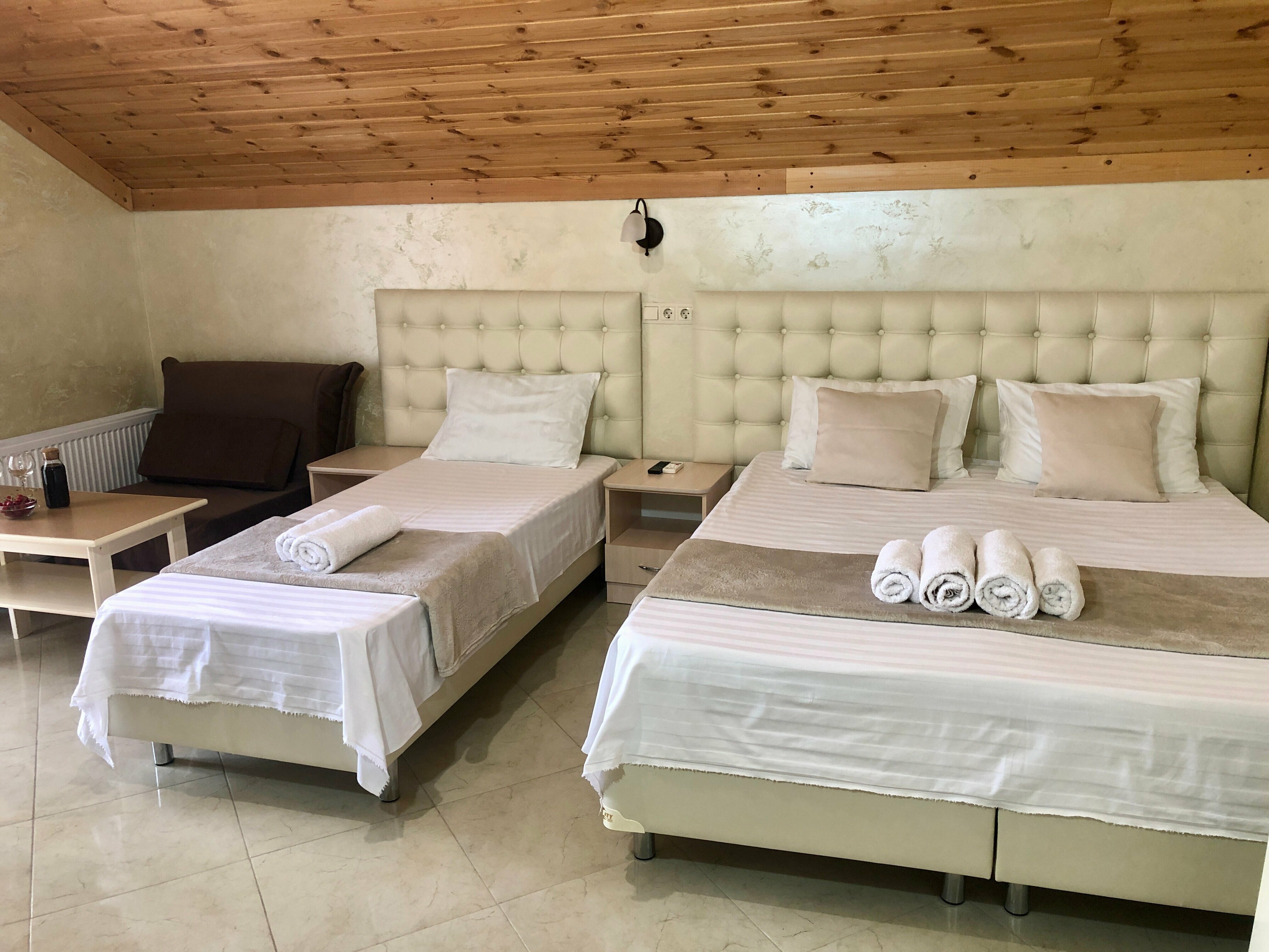 Трехместный номер Делюкс с видом на море