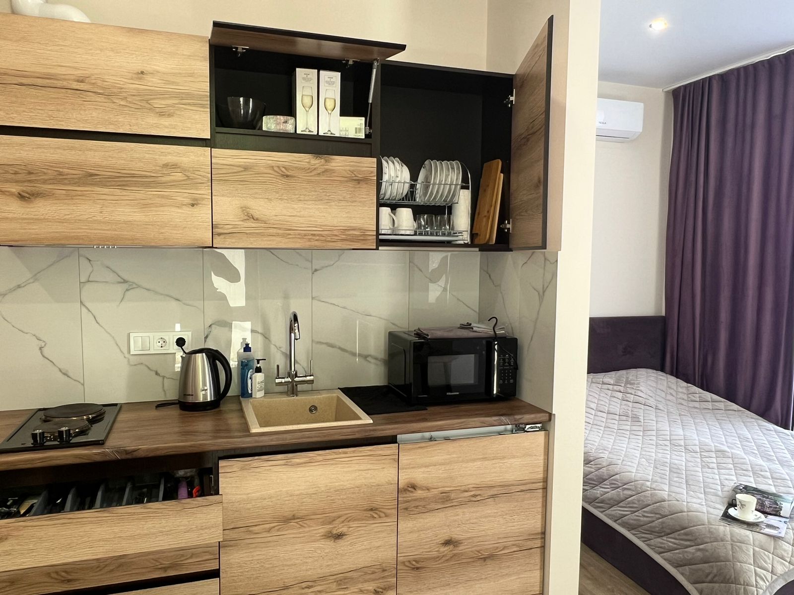 Cемейный номер с собственной ванной комнатой