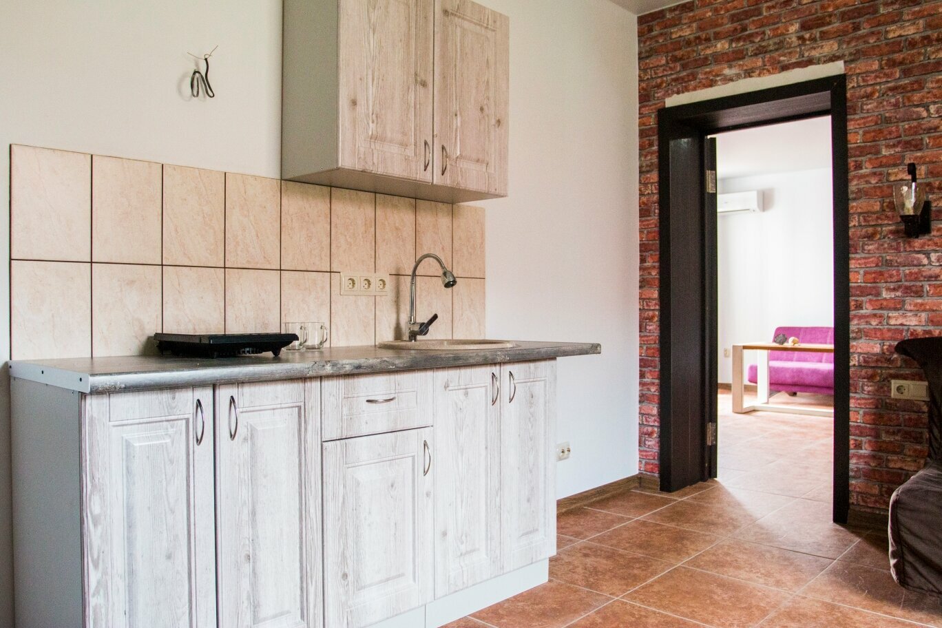 Апартаменты с 1 спальней