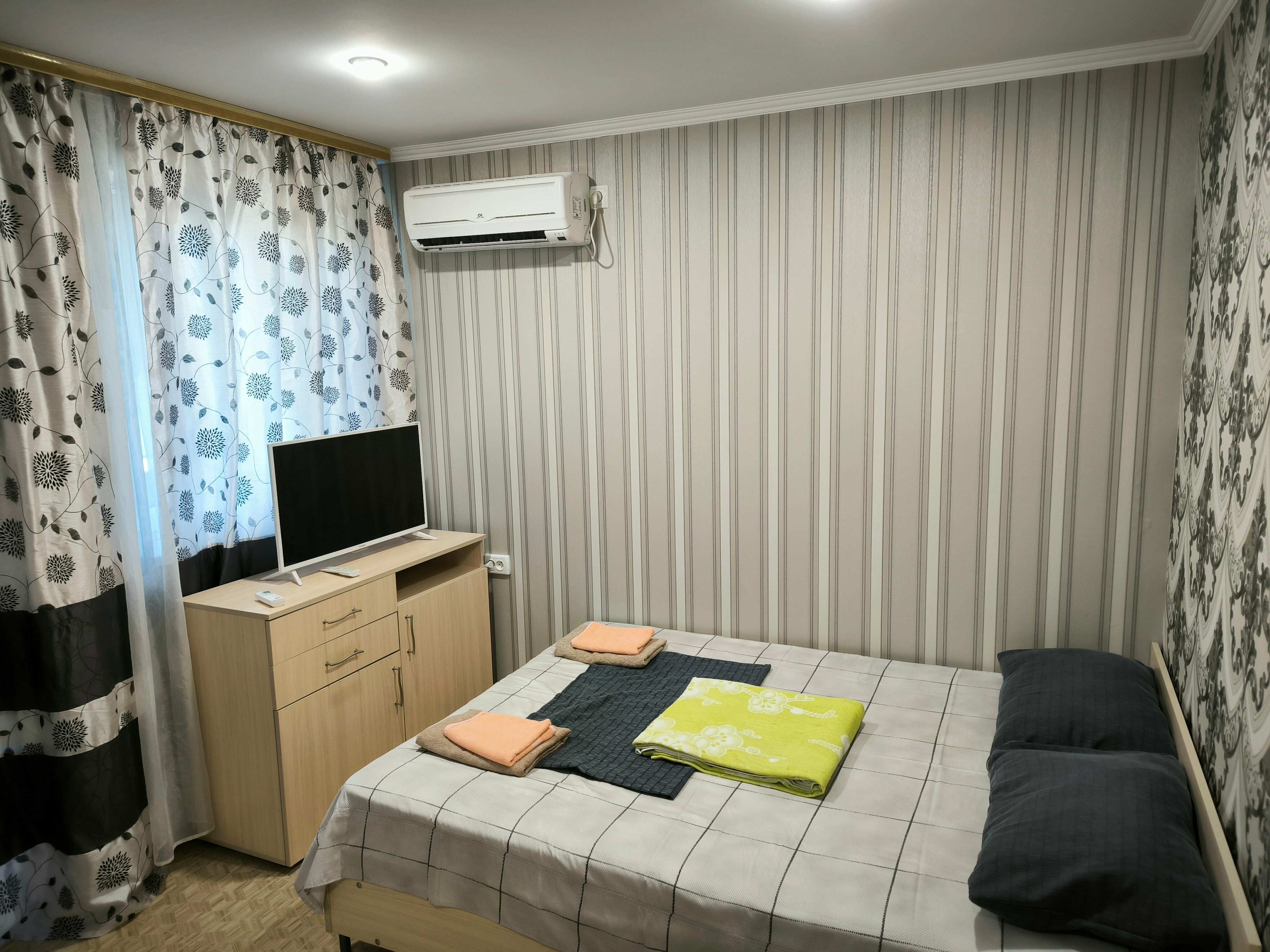 Двухместный номер с 1 кроватью и видом на сад