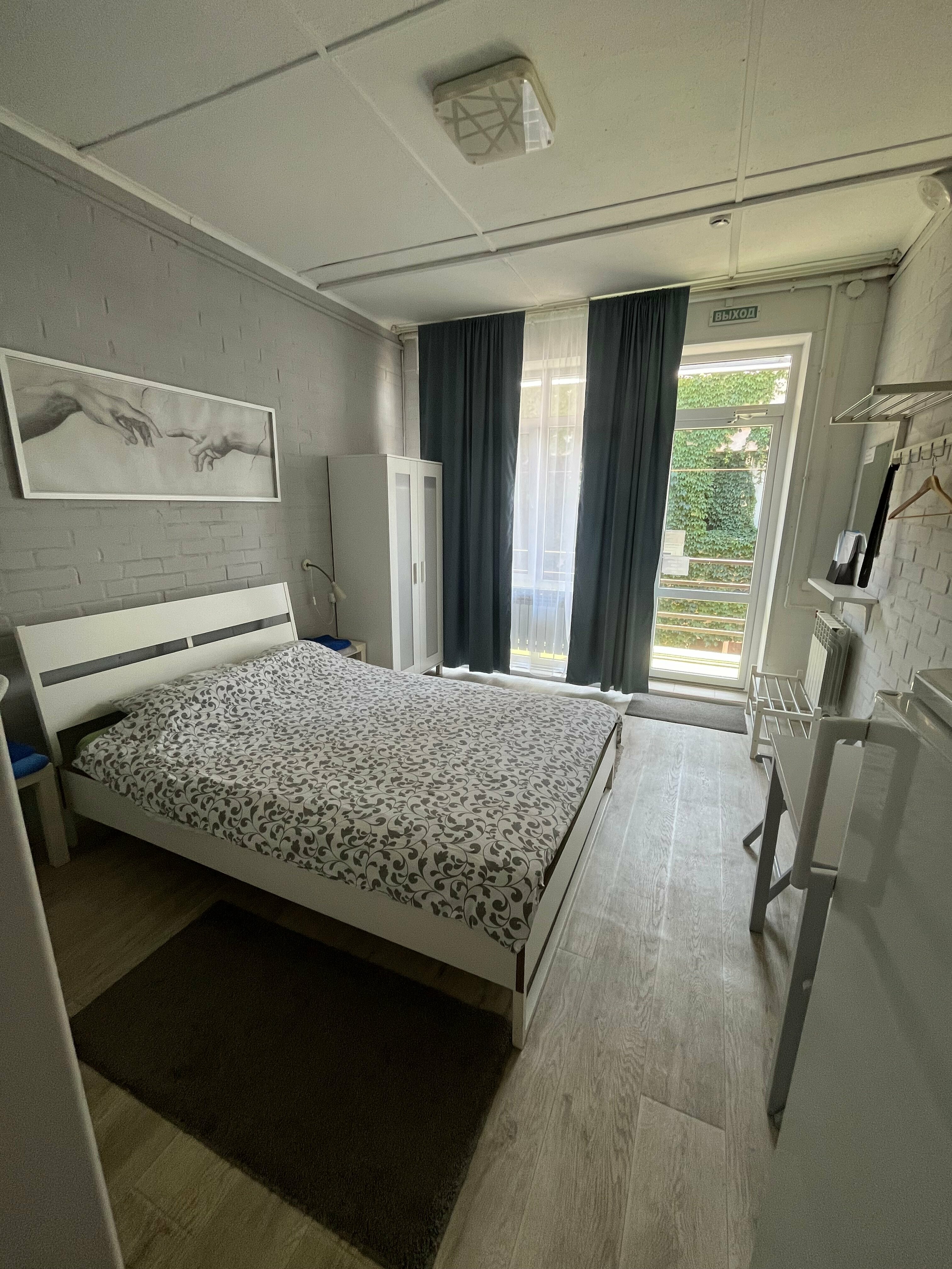 Двухместный номер с 1 кроватью и собственной ванной комнатой