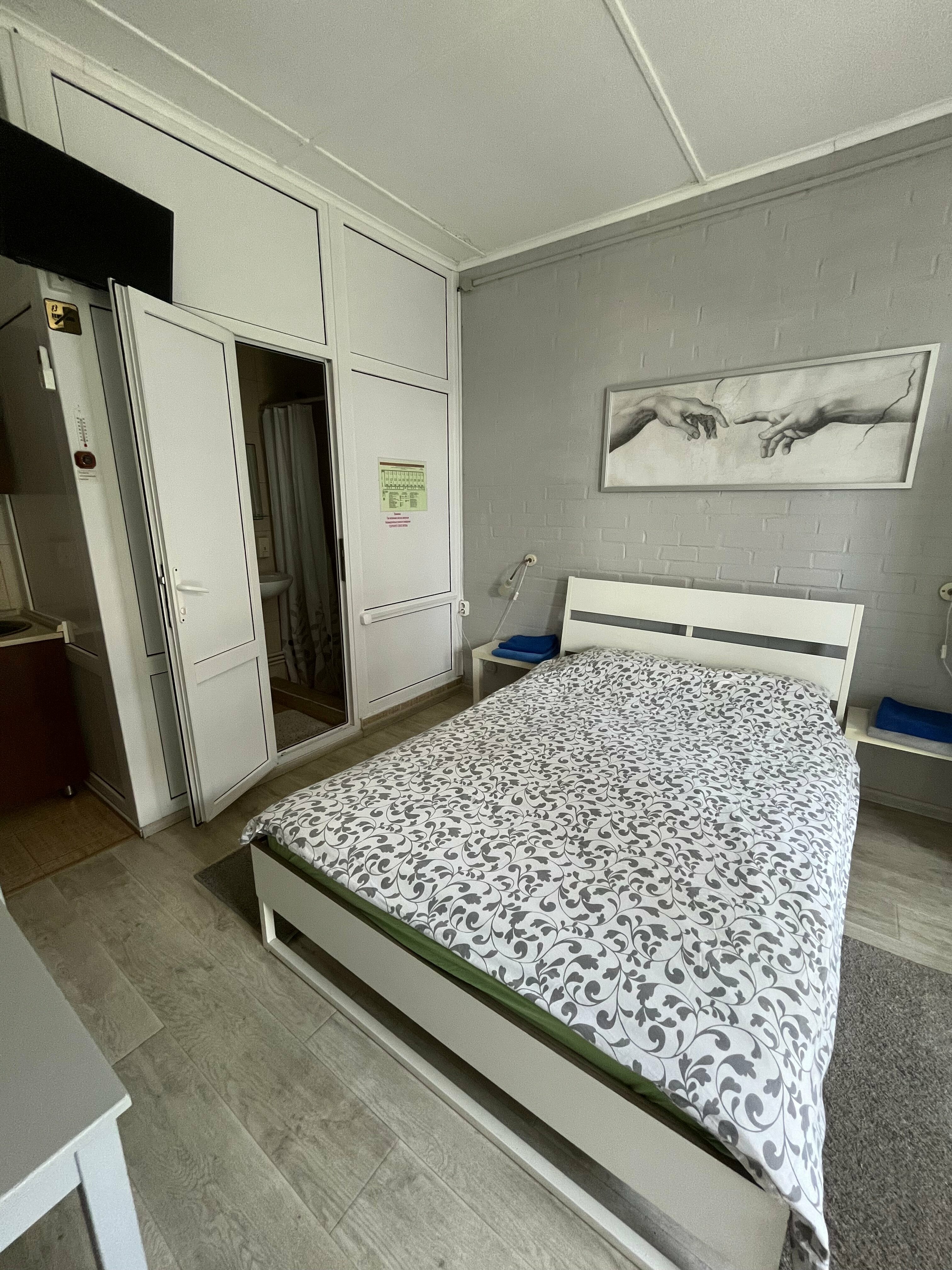 Двухместный номер с 1 кроватью и собственной ванной комнатой