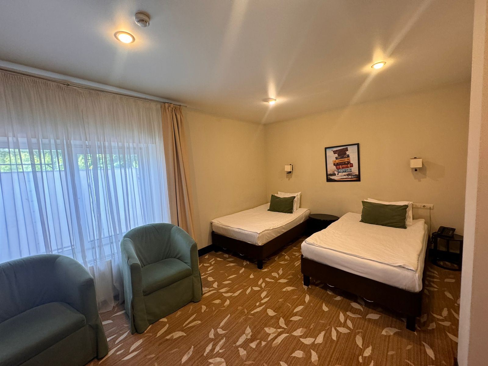 Двухместный номер с 2 отдельными кроватями