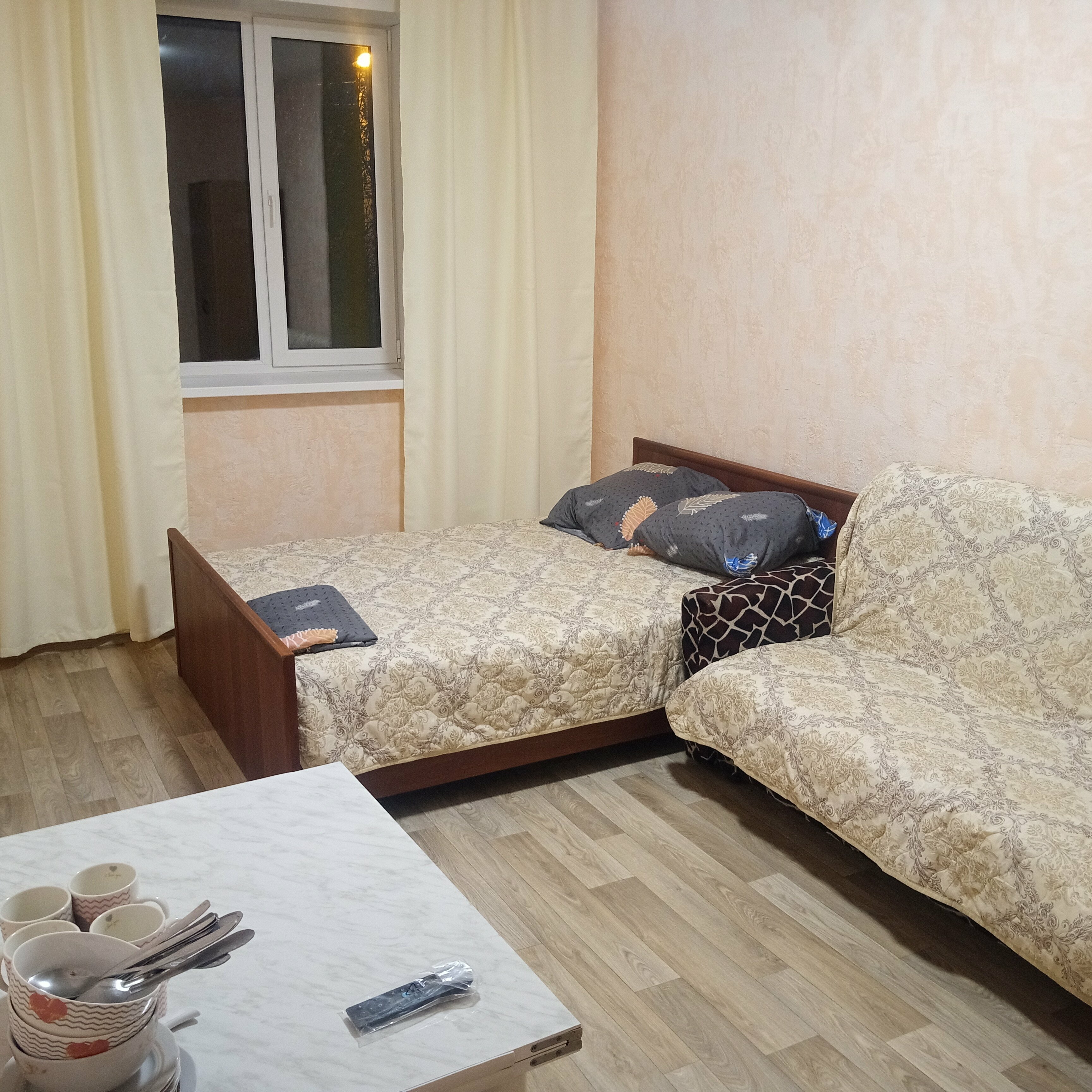 Семейный двухместный номер с 1 кроватью