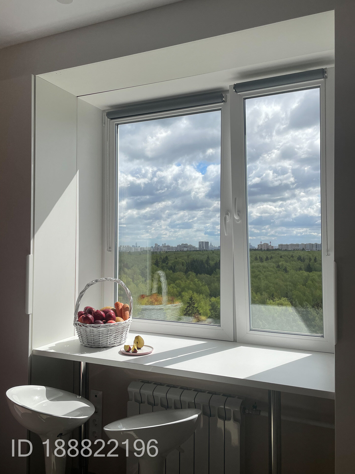 Двухместный номер с 1 кроватью и видом на парк