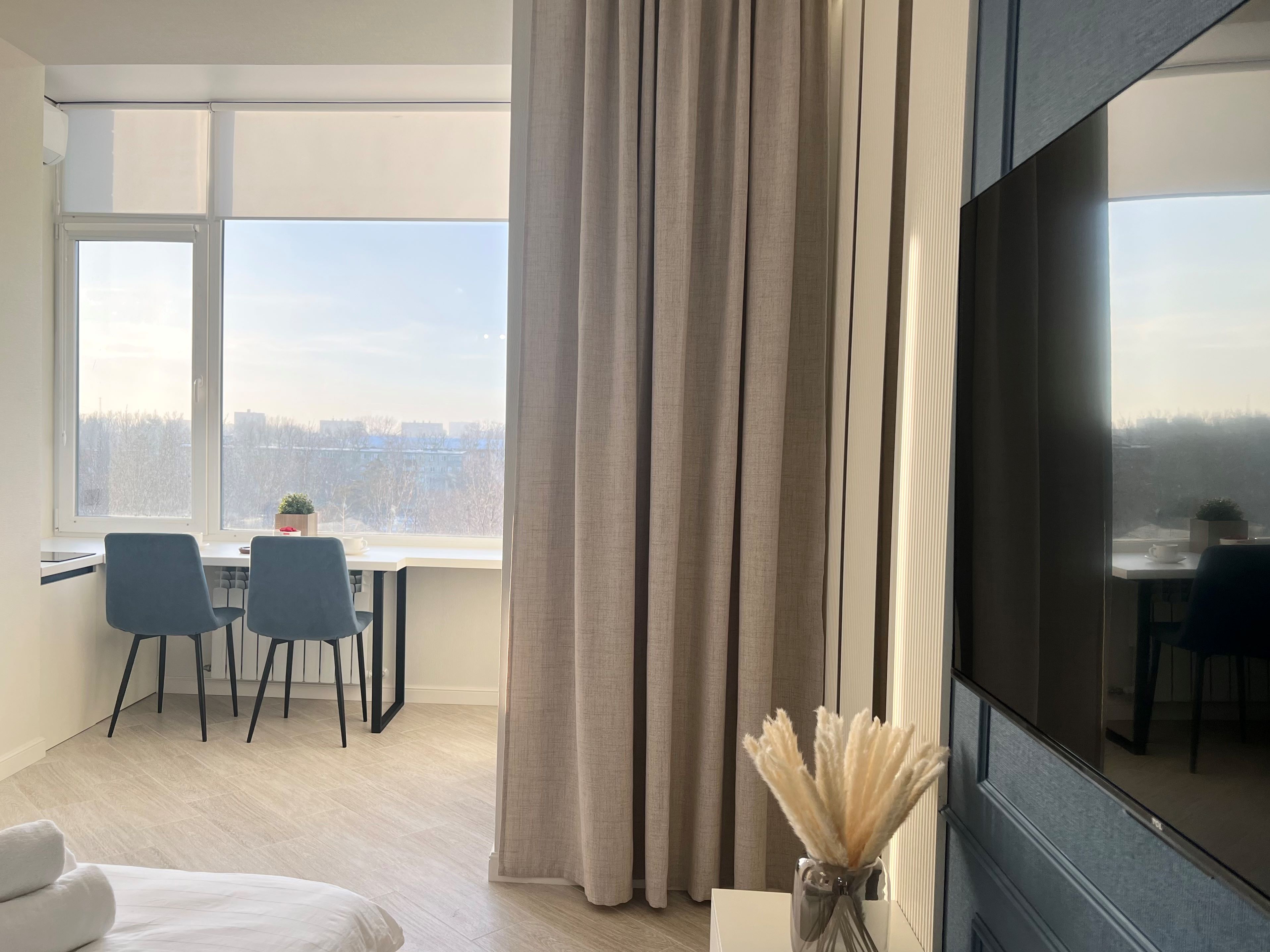 Двухместный номер-студия Делюкс с 1 кроватью