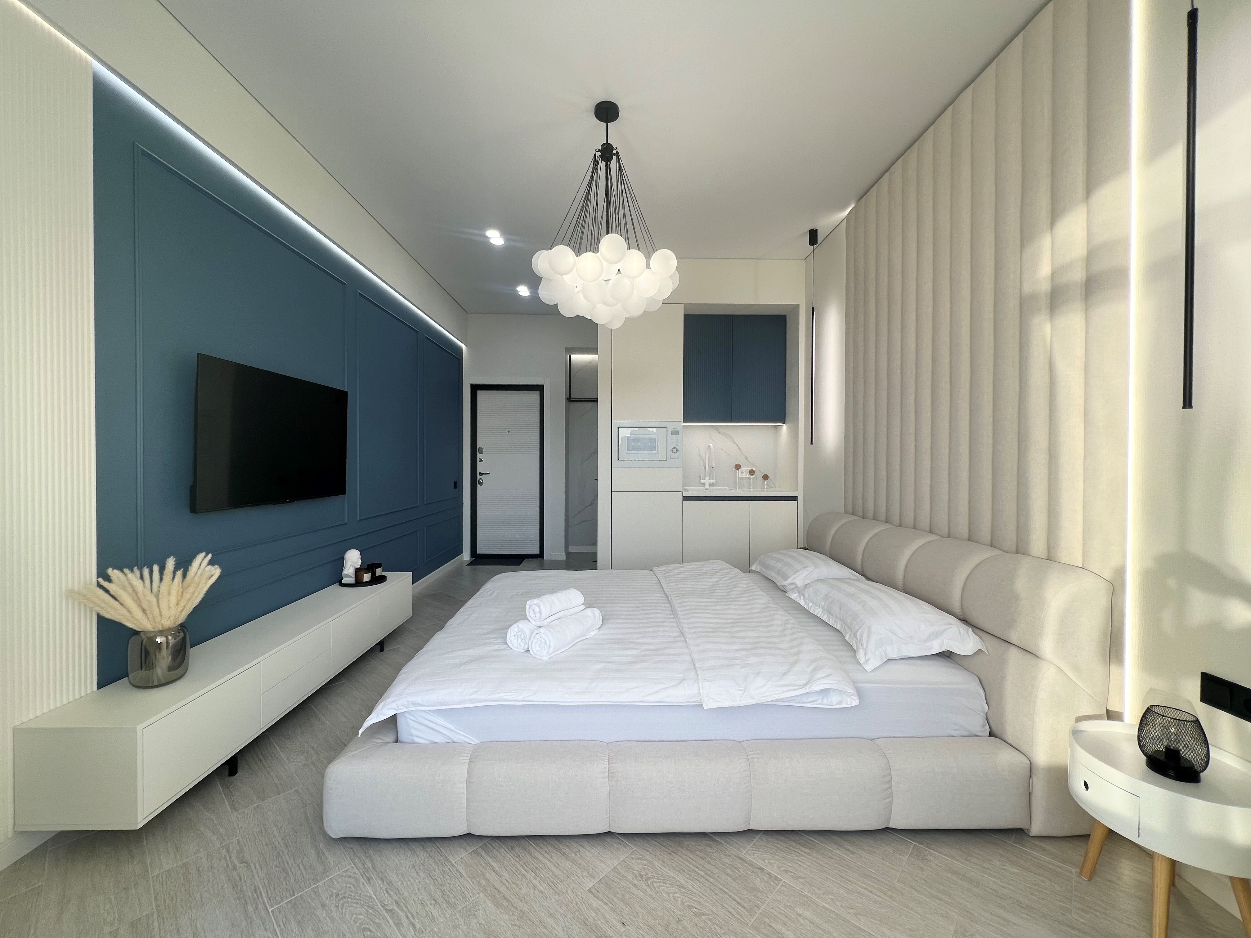 Двухместный номер-студия Делюкс с 1 кроватью