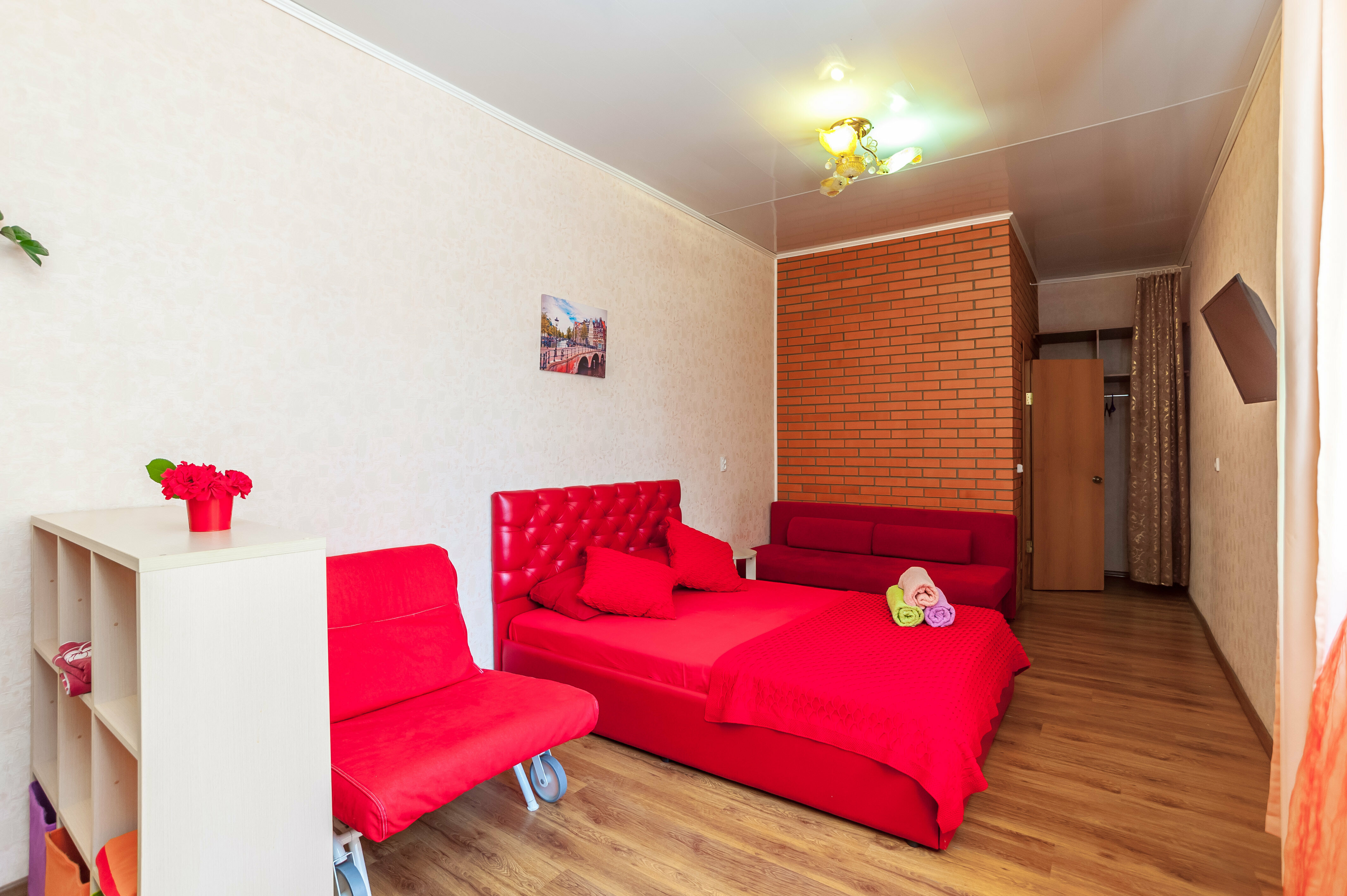 Cемейный номер с собственной ванной комнатой