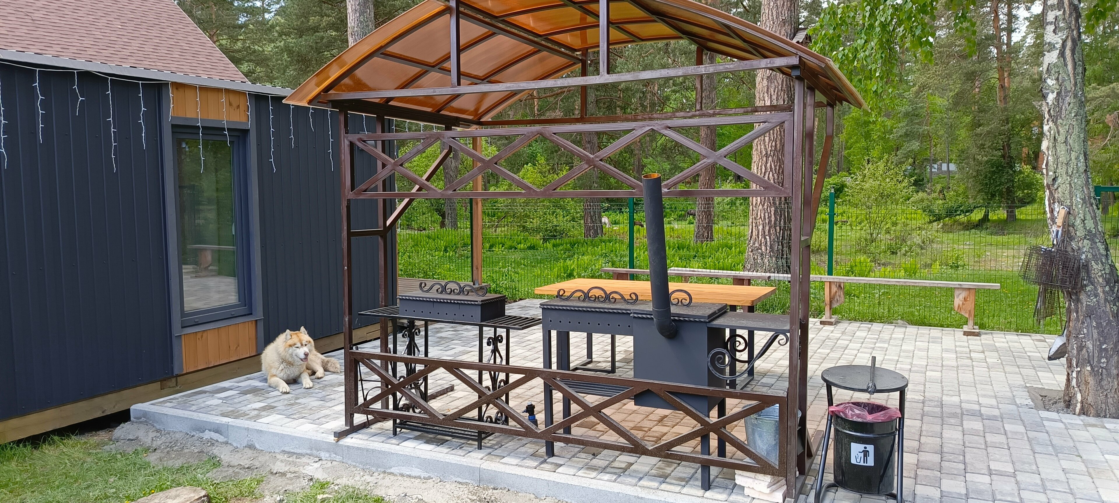 Дом с видом на лес