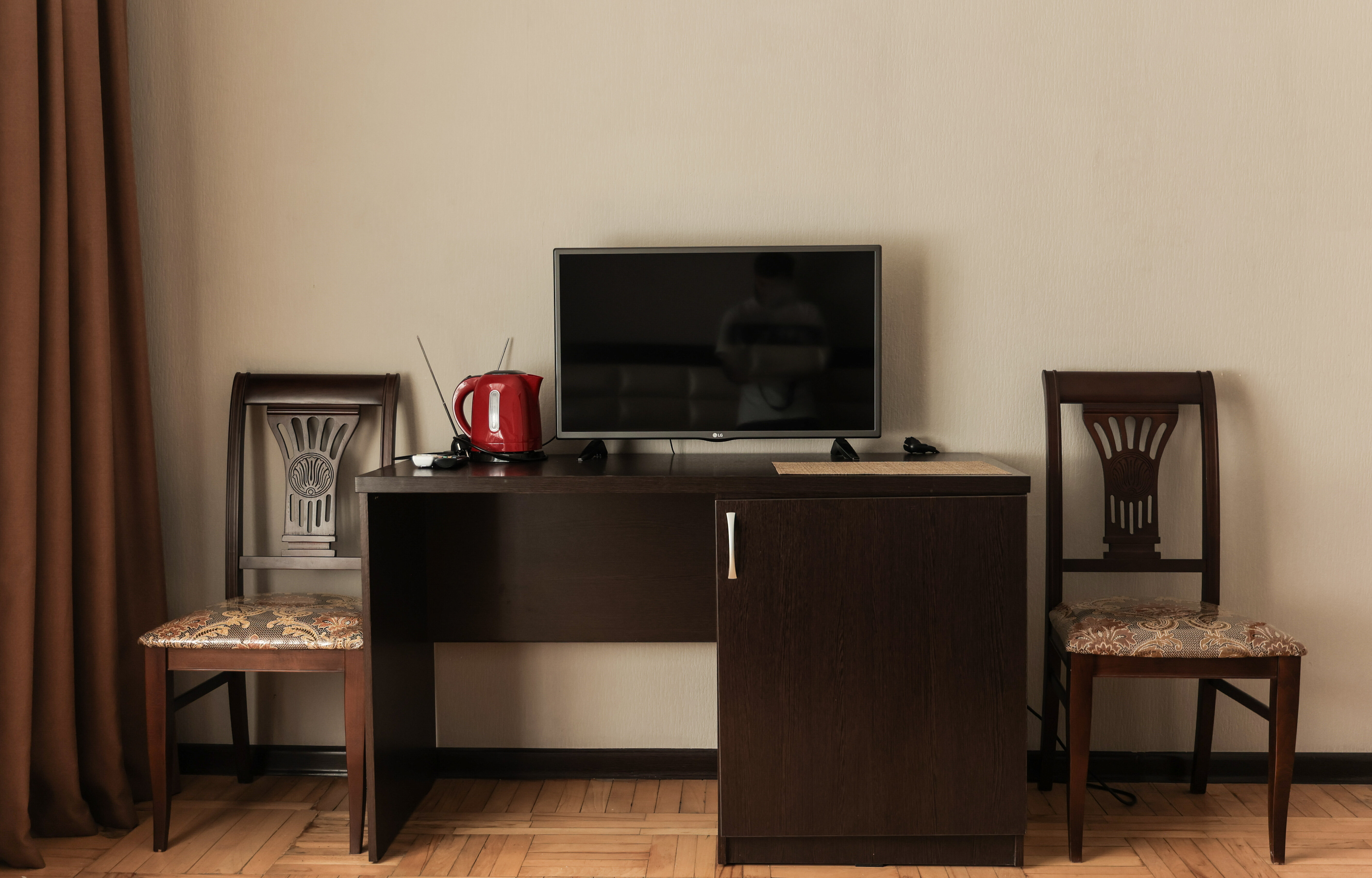 Двухместный номер с 2 отдельными кроватями и балконом