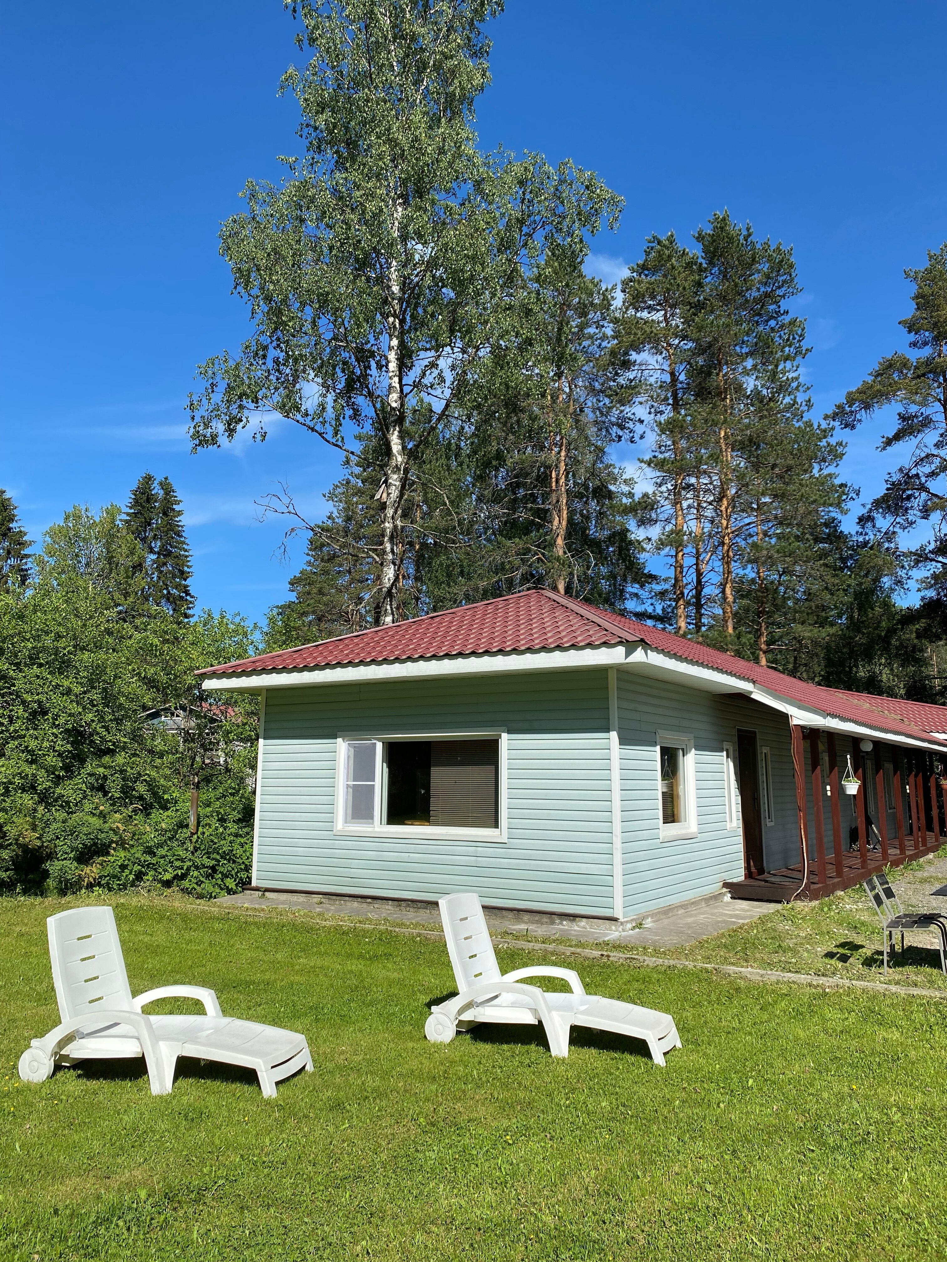 Коттедж с видом на лес