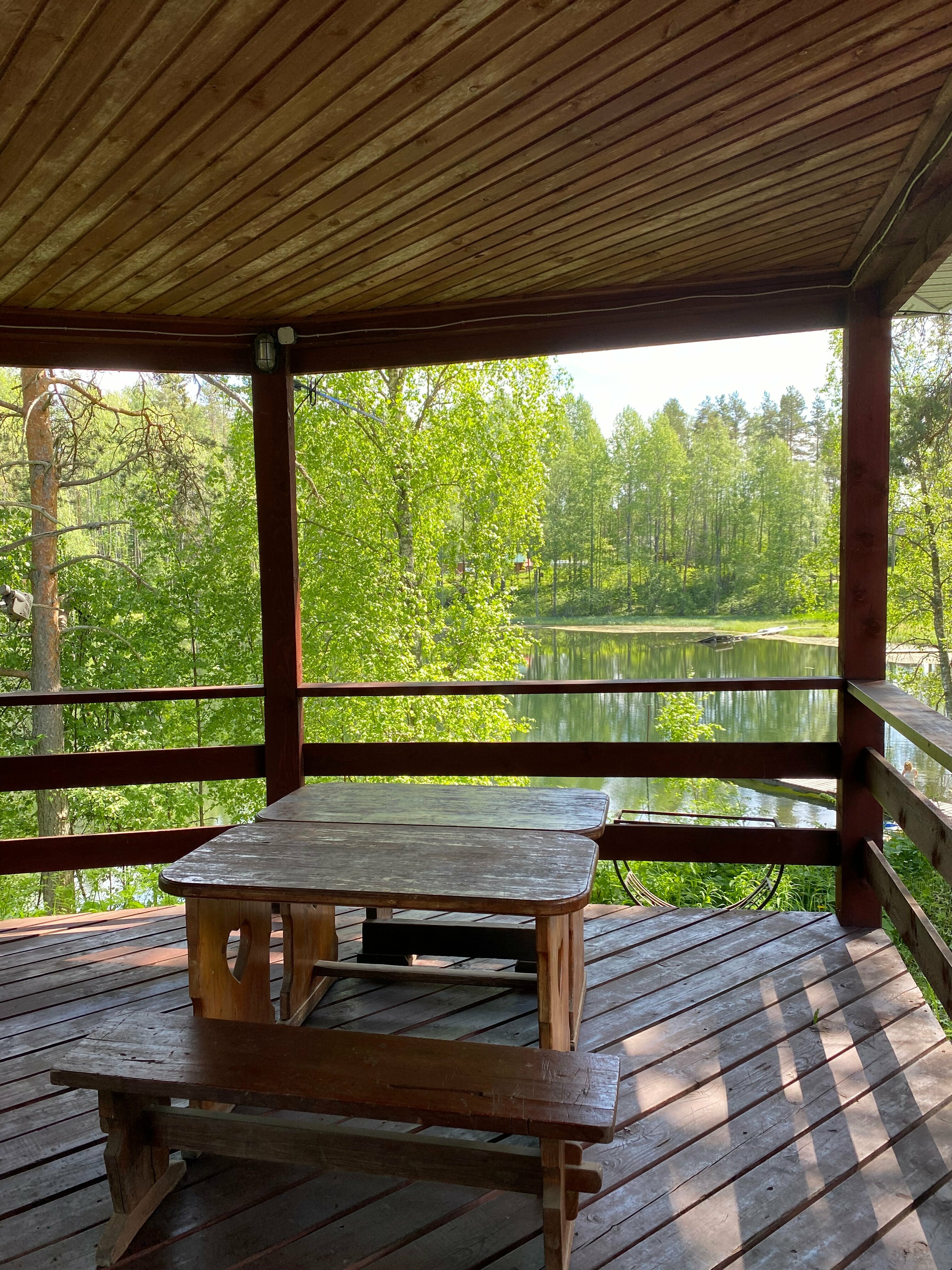 Коттедж с видом на озеро