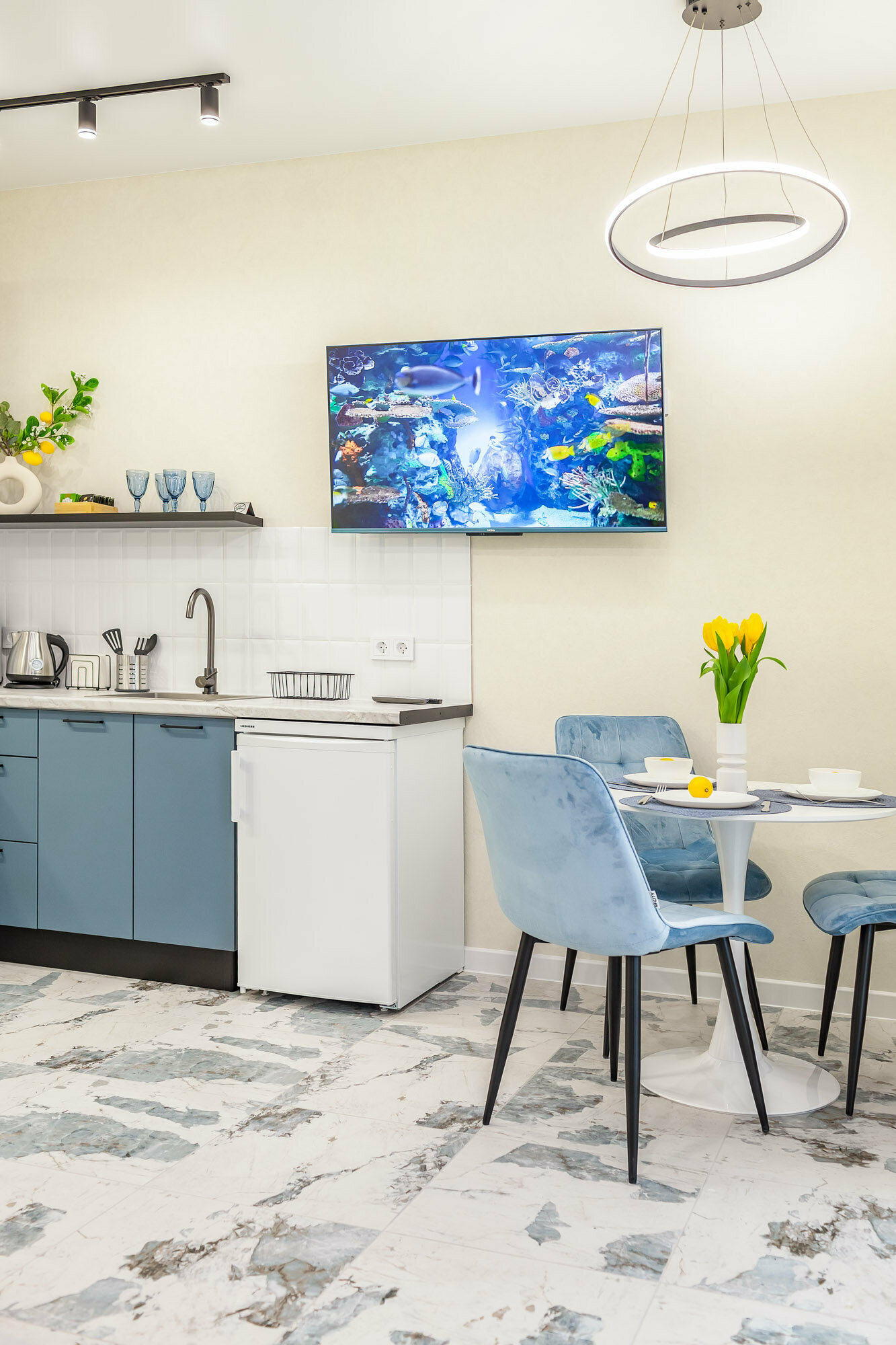 Апартаменты-студия с видом на море