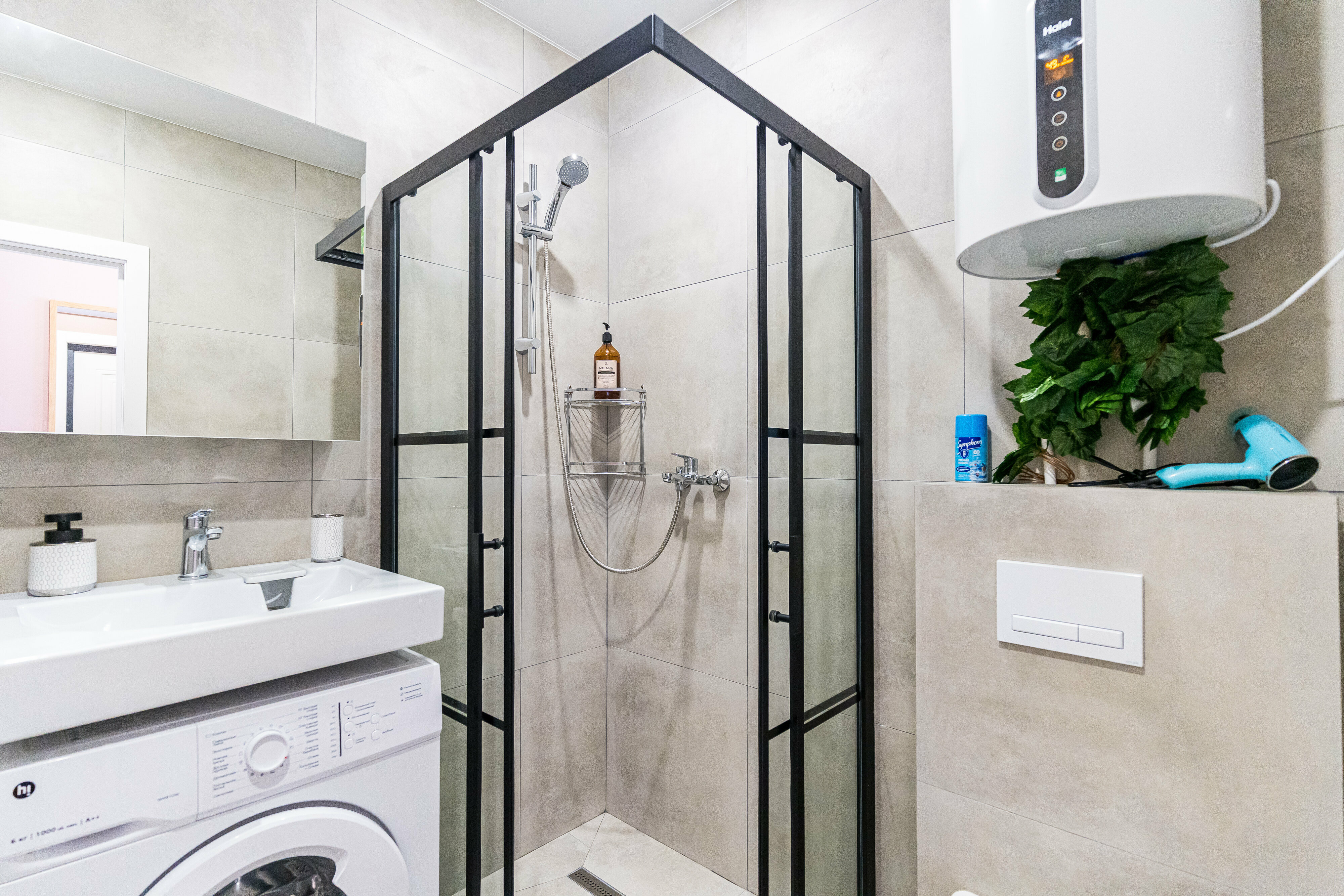 Апартаменты с душем