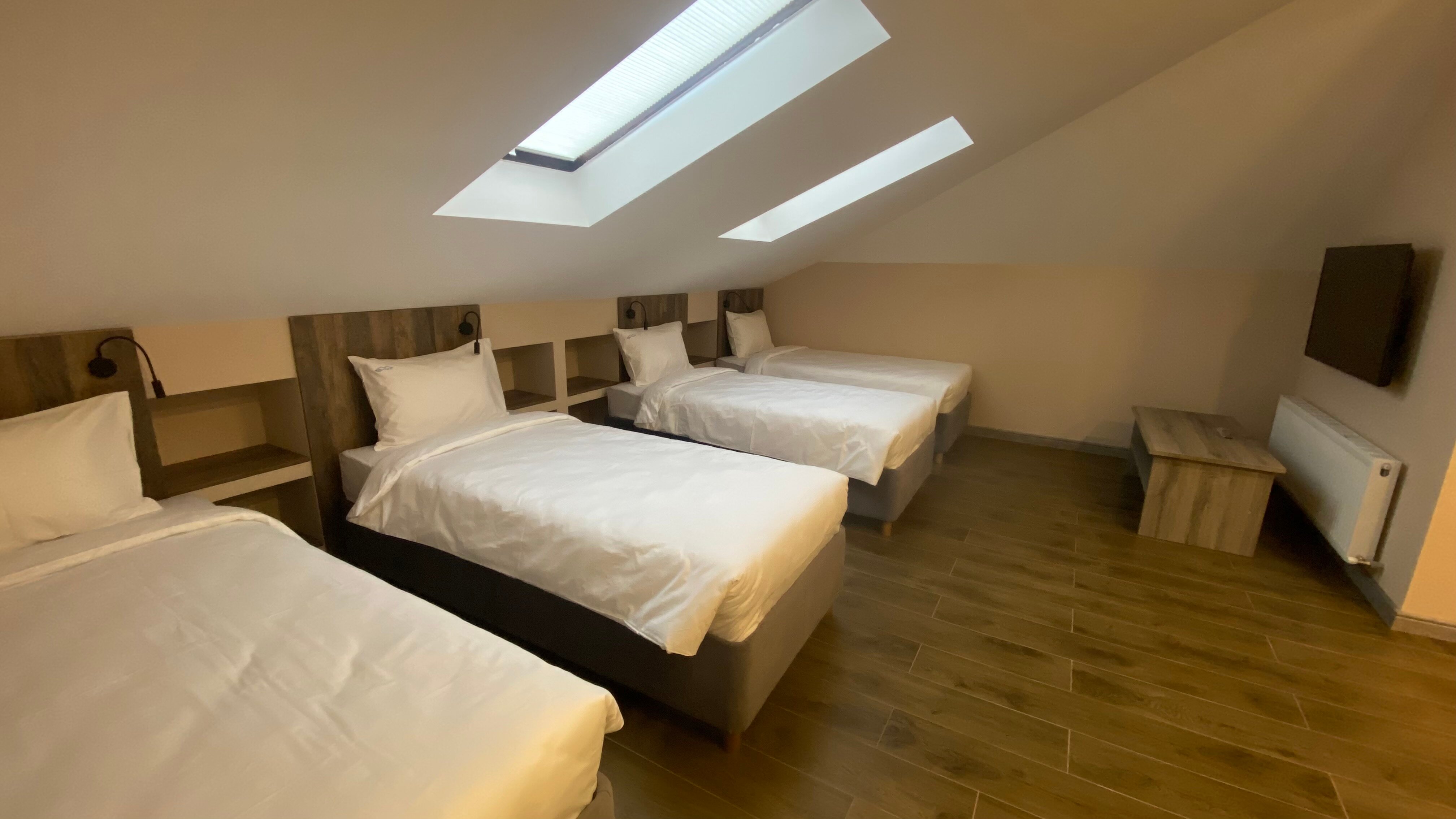 Четырехместный номер с видом на горы