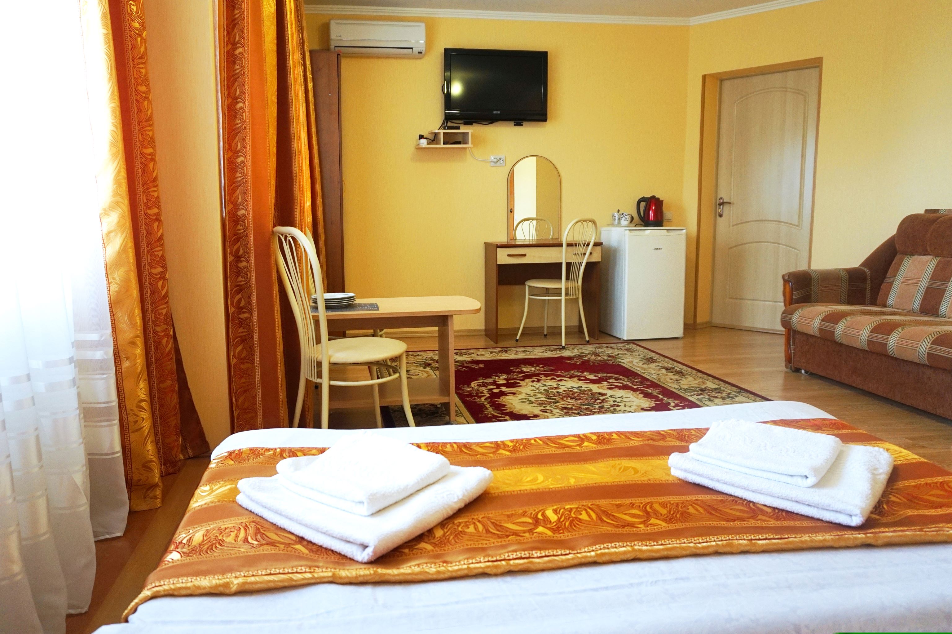 Четырехместный номер с видом на море