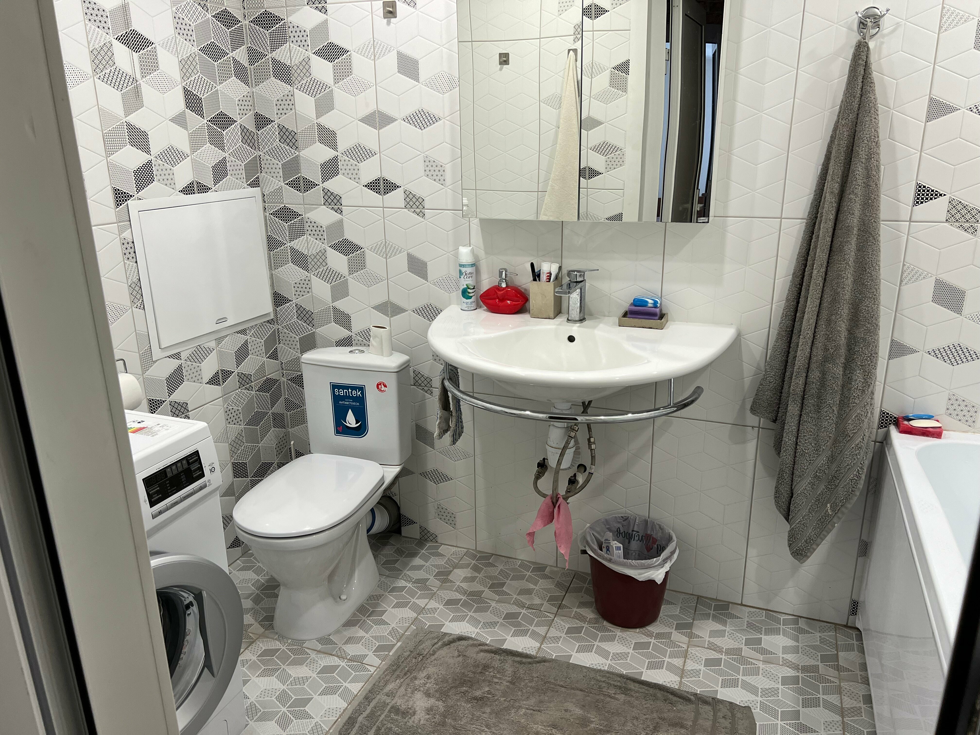 Трехместный номер с ванной